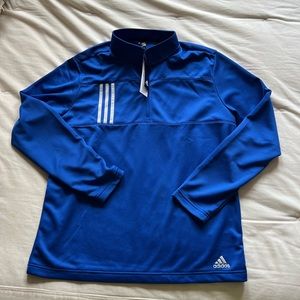 Mens Adidas quarter zip jacket